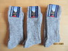 3 Paar Socken mit Plüschsohle ohne Gummidruck 43-46