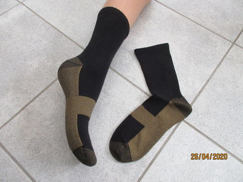 2 Paar Wellness-Kompressions-Socken mit Kupferwirkung 39-42